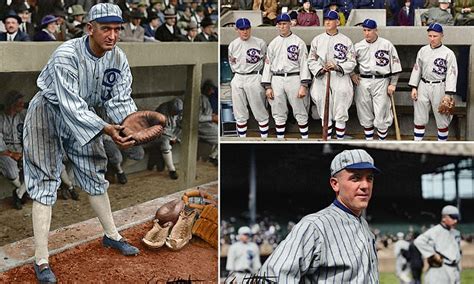 colorized images show the 1917 chicago white sox team daily mail online