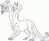 Creatures Mythological Hydra Hidra Colorir Animal Gigante Desenhos Getdrawings Coloringhome sketch template