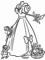 Cinderela Noiva Colorir Tudodesenhos sketch template