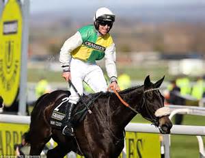 many clouds wins the grand national at sunny aintree