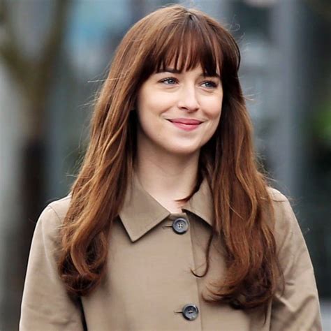 30 adorable pictures of dakota johnson on the fifty shades darker set