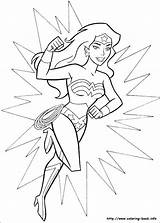 Coloring Pages Superwoman Getcolorings Good Printable sketch template