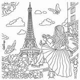 Coloring Pages Adults Paris Book Adult Colouring Printable Kids Fairy Sheets Colorir Club sketch template