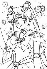 Sailor Moon Coloring Pages Crystal Tsuki Book Wallpaper Sites Adult Books Choose Board Sheets Resource Again sketch template
