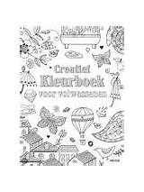 Kleurboek Volwassenen Creatief sketch template
