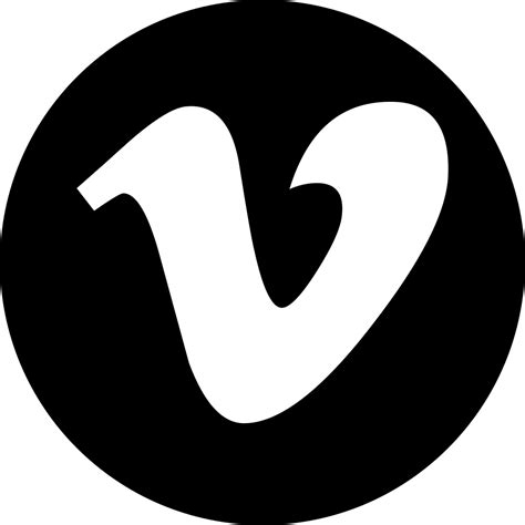 vimeo social logo svg png icon    onlinewebfontscom