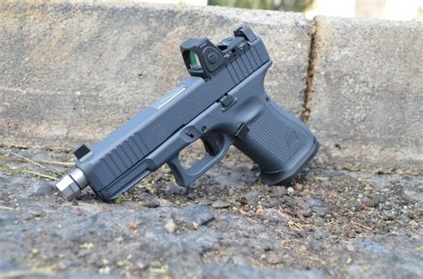 Glock 19 G5 Mos Agency Slr Trijicon Rmr Apex X Werks Cerakote Az X Werks