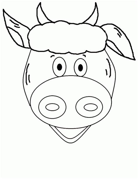 face coloring pages printable