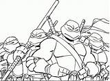 Ninja Mutant Teenage Coloring Turtles Pages Printable Color Getcolorings sketch template