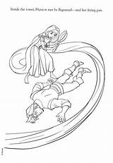 Rapunzel Tangled Flynn Coloringdisney sketch template