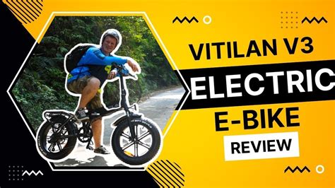 vitilan  electric bike vitilan   bike electric  bike review youtube