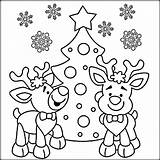 Coloring Christmas Pages Reindeer Merry Colouring Say Drawing Festival Getdrawings Getcolorings Printable Color Print Colo Colorings sketch template