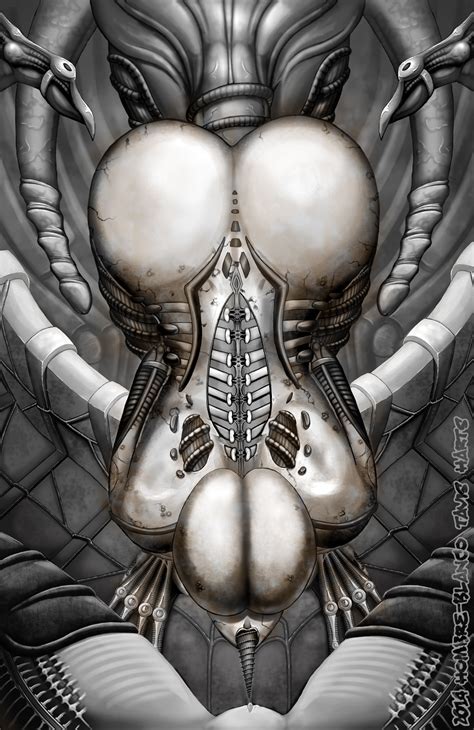 H R Giger Tribute By Hombre Blanco Hentai Foundry