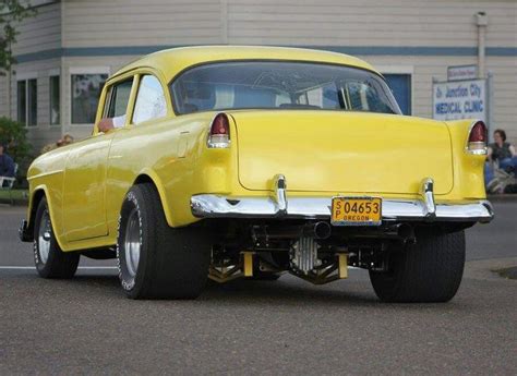 tuff yellow 55 chevy classic cars trucks hot rods hot rods cars