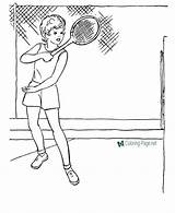 Coloring Pages Sports Tennis Printable Color Raisingourkids Printing Print Kids Baseball Help sketch template