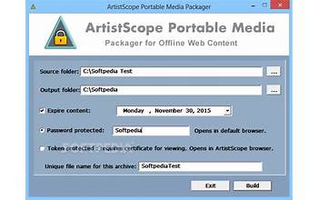 ArtistScope Web Browser screenshot #2
