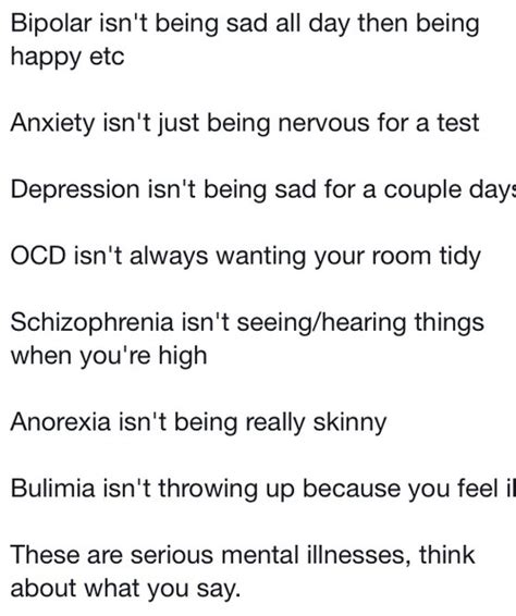 mental illnesses via tumblr image 997381 by awesomeguy on