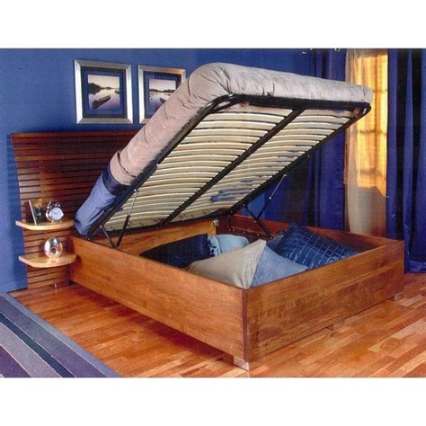 lift storage bed ideas  pinterest lift  bed diy storage lift bed  bed base