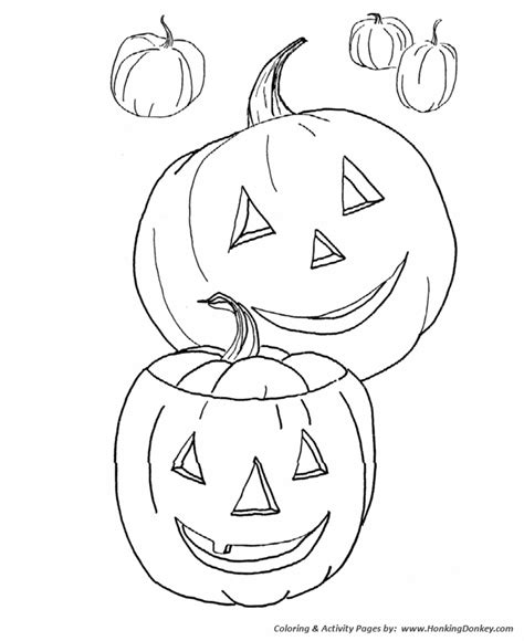 fall coloring pages kids fall halloween pumpkins coloring page sheets