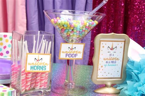 Unicorn Birthday Party Ideas With Free Printable Download