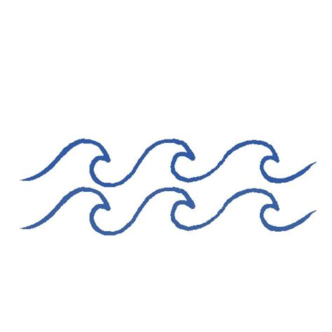 ocean waves drawing simple    clipartmag