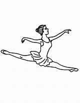 Dancer Coloring Pages Ballet Dance Printable Drawing Dancing Jazz Move Irish Leaps Jobs Getdrawings Grand Template sketch template