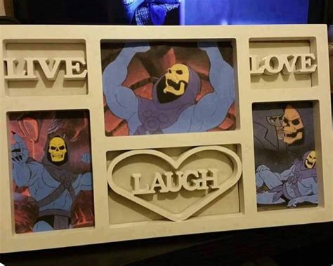 Adding Skeletor Improves Crappy Picture Frames By About