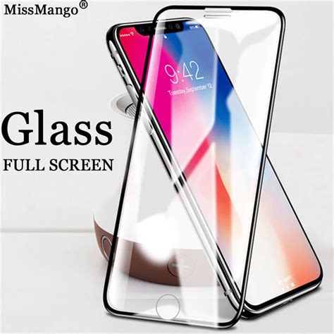 Tempered Glass For Iphone X Screen Protector Case For Iphone X 8 7 6 6s