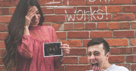 Hilarious Pregnancy Announcement Video Popsugar Love And Sex