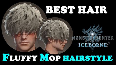 fluffy mop hairstyle mhw iceborne monsterhunterworld youtube