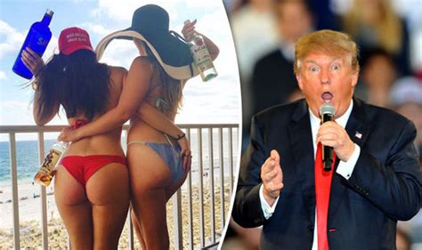 trump s babes female fans of presidential hopeful show their support