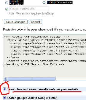 put google custom site search   current website design moz