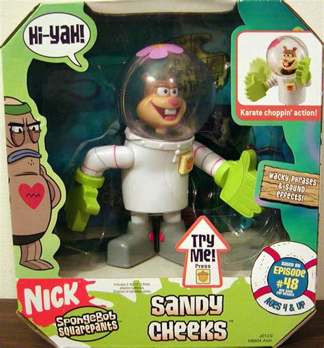 sandy cheeks spongebob squarepants action figure