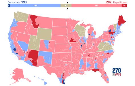 2022 House Election Interactive Map 270towin