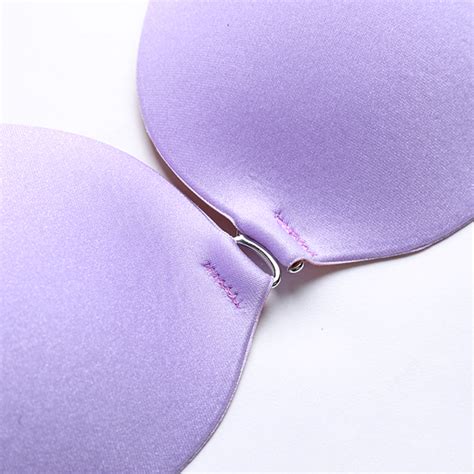 women s self adhesive invisible push up bra strapless palm style sticky