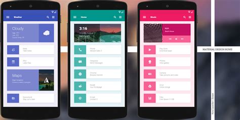creative custom android homescreen themes