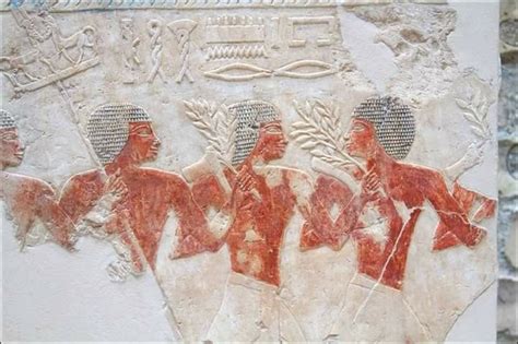 Fragment From A Relief Showing Egyptian Soldiers And