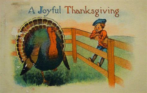 20 fun and cute vintage thanksgiving postcards from the early 20th century ~ vintage everyday