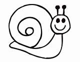 Snail Caracoles Colouring Snails Printable Animals sketch template