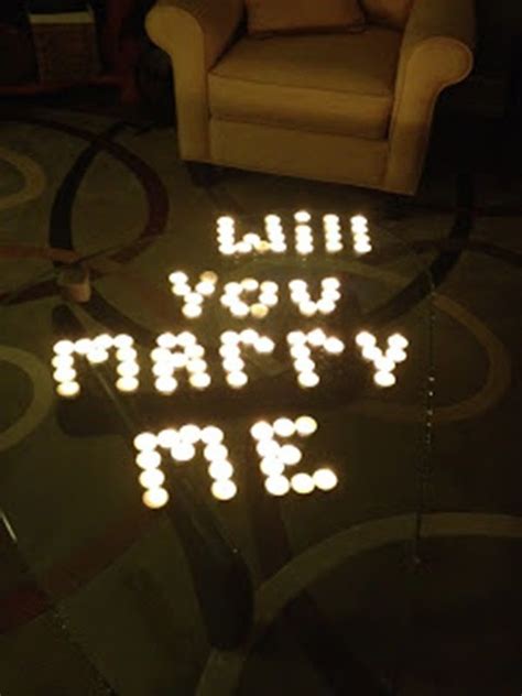 say it with candles willyoumarryme romantic ways to