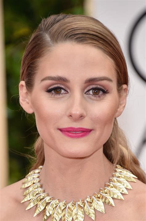 Olivia Palermo Golden Globes Celebrity Lipstick From Award Show Red