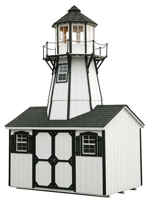 lighthouse playhouses north country sheds