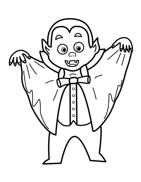vampire coloring pages  print