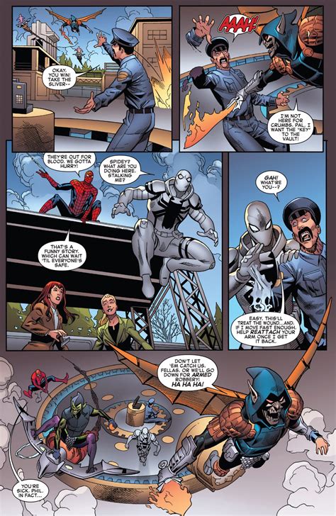 Spider Man And Agent Anti Venom Vs Goblin King Comicnewbies
