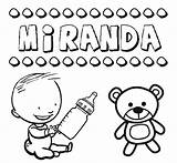 Miranda Pintar sketch template