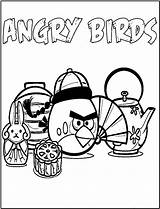 Coloring Angry Pages Bird Printable Birds Kids Dinokids Bestcoloringpagesforkids sketch template