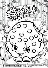Shopkins Coloring Pages Cookie Printable Kooky Season Shopkin Print Color Colouring Kids Girl Book Scout Downloads Colour Info Donut Sheets sketch template