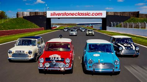 mini cooper race  anniversary  silverstone classic