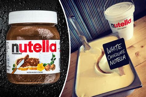 white chocolate nutella is here here s when you can buy it daily star