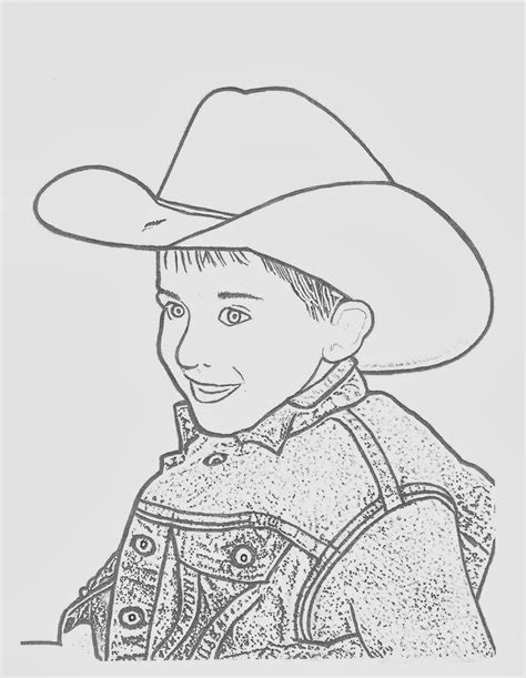 western coloring pages march